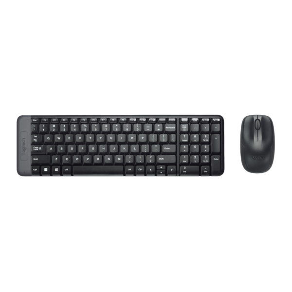 Combo Teclado y Mouse Logitech MK220 Inalámbrico