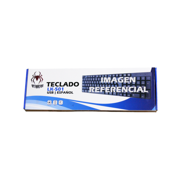 Teclado SpiderTec LK-501 USB Esp