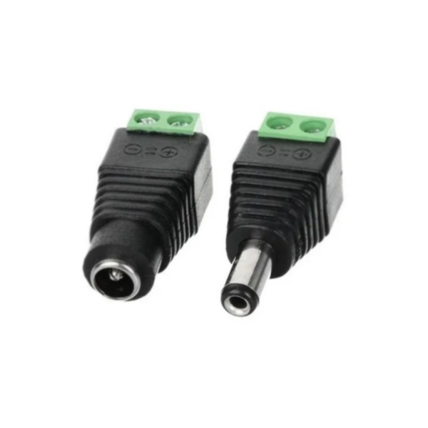 Adaptador DC (Par) Macho - Hembra
