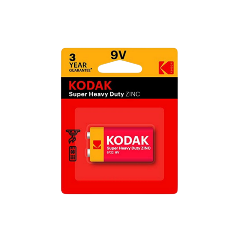 Bateria Kodak 9V Super Heavy Duty