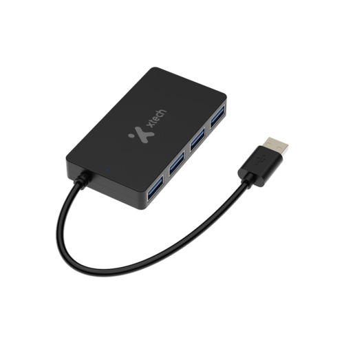 dbff9d_c72adeb148294d6b983c4a51dafc6f7cmv2.png Hub XTECH XTC391 de 4 Puertos USB 3.0