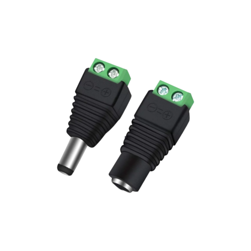 Adaptador DC (Par) Macho - Hembra