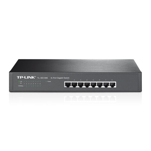 Switch Tp-Link 8 Puertos TL-SG1008 Gigabit Rackmount