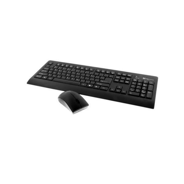 Combo Teclado Y Mouse Klip Xtreme Kck-265e Inspire Inalambrico Black