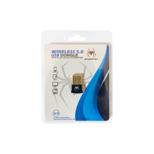 Receptor SpiderTec Mini Bluetooth 5.0 USB