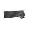 Combo teclado y mouse Logitech MK235 Inalambrico
