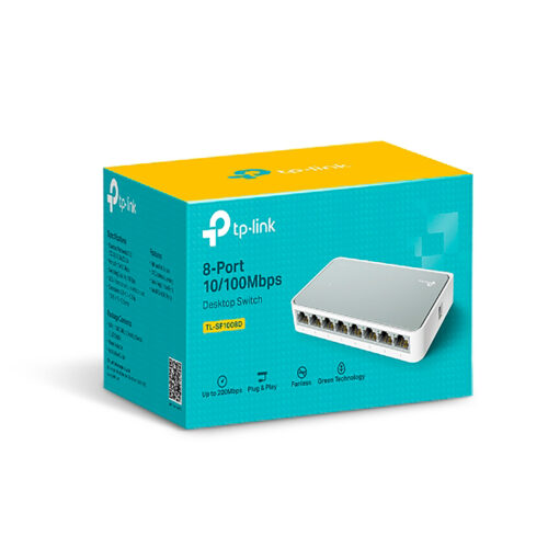 Switch Tp-Link 8 Puertos TL-SF1008D 10/100 Mbps