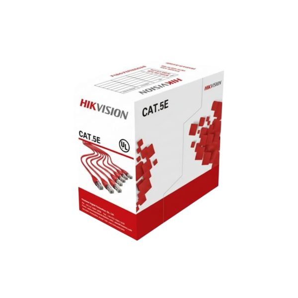 Bobina de Cable UTP HIKVISION 305 Metros Cat.5e DS-1LN5E-S