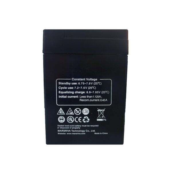Bateria de UPS Marsriva 6V 4.5Ah