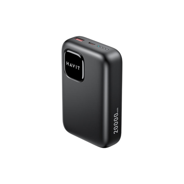 dbff9d_fa4246c8b28c46a4bade032157c6a3f7mv2.png Power Bank Havit PB34 20.000mAh Carga Rapida