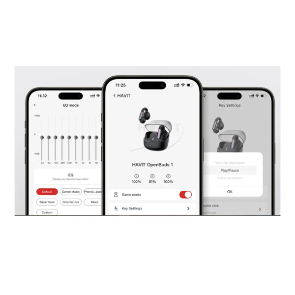 Audifono Havit TW980-BE Open-Ear Clip