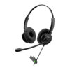 Audifono Microfono Klip Xtreme Kch-911 Voxpro-S Alambrico Black USB