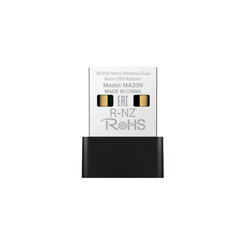 Receptor WiFi Mercusys MA20N AC650 Nano Dual Band