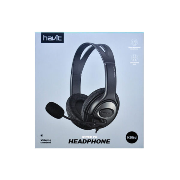 Audifono Microfono Havit H206d 3.5mm Dual