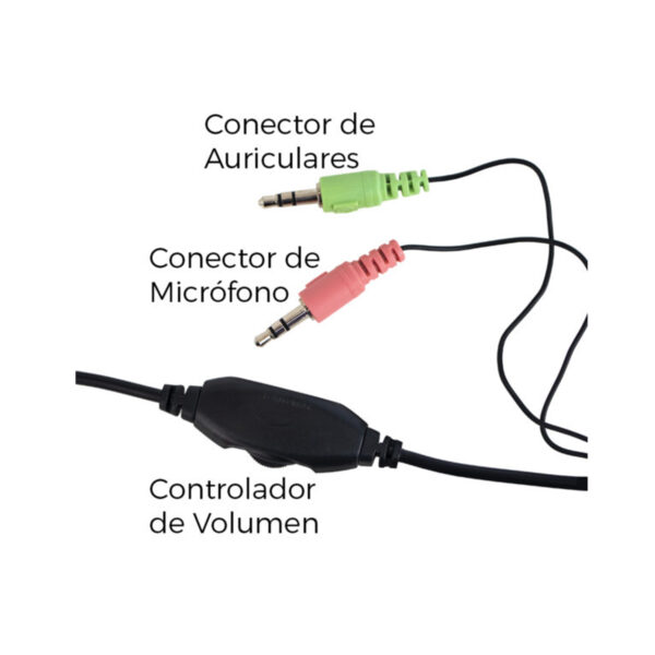 Audifono Microfono Havit H206d 3.5mm Dual