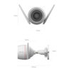Camara Wi-fi Ezviz Cs-c3tn Exterior Inteligente