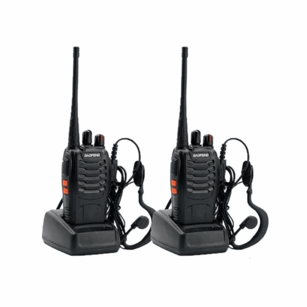 Par de Radios Baofeng Transmisor Manos Libres Bf-888s