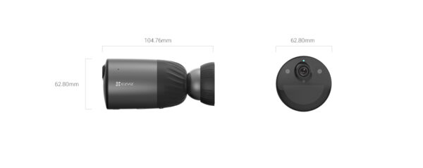 Camara Wi-fi Ezviz Elife cs-bc1c Bateria Recargable Exterior