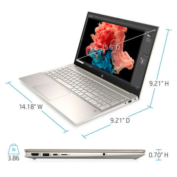 dcd309_4f495f727f7c42d982fb230fc3a0f438mv2.jpg Laptop Hp 15.6" Core I7 8GB SSD512GB 15-Eg0070wm Pavilion Touch