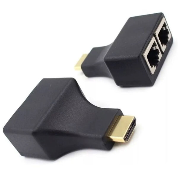 Extensor Hdmi a Utp rj45 cat5e cat6 extender hasta 30 metros