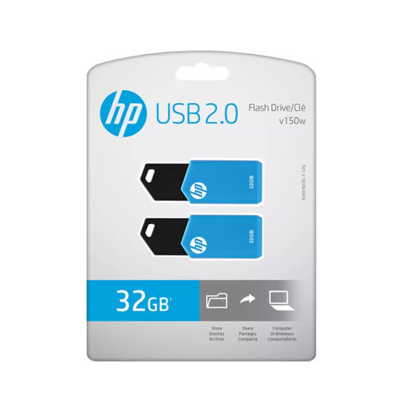 dcd309_64ca6934160a46c5bbff19c32674b819mv2.jpg Pendrive 32GB x 2 HP v150w USB2.0 Dual Pack