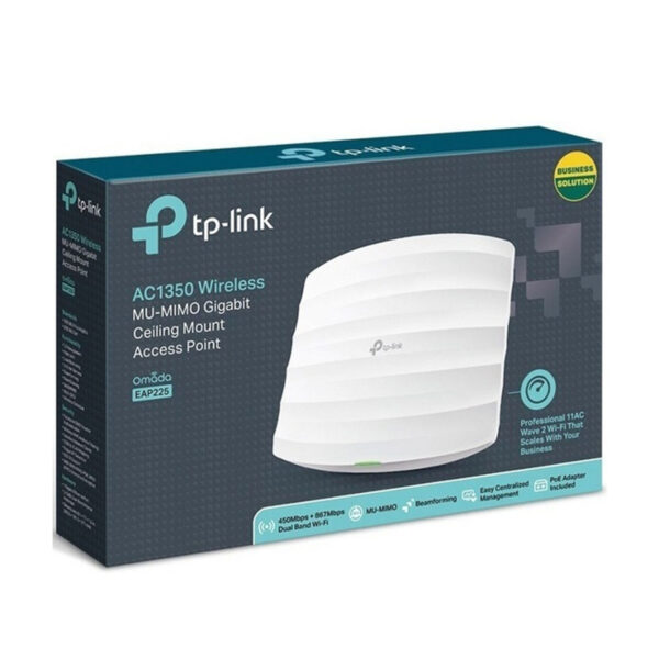 Access Point Tp-Link EAP225 de techo Wi-fi Gigabit AC1350