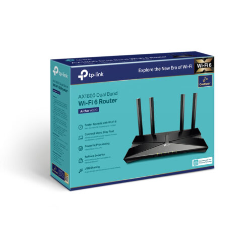 Router Wi-fi 6 Ax1800 Archer Ax20 Tp-Link Doble Banda