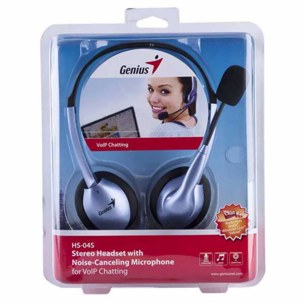Auricular Con Microfono Genius Hs-04s