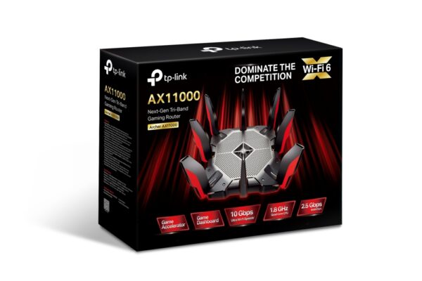 Router Tp-Link AX11000 Tri-Band Wi-fi 6 Gaming