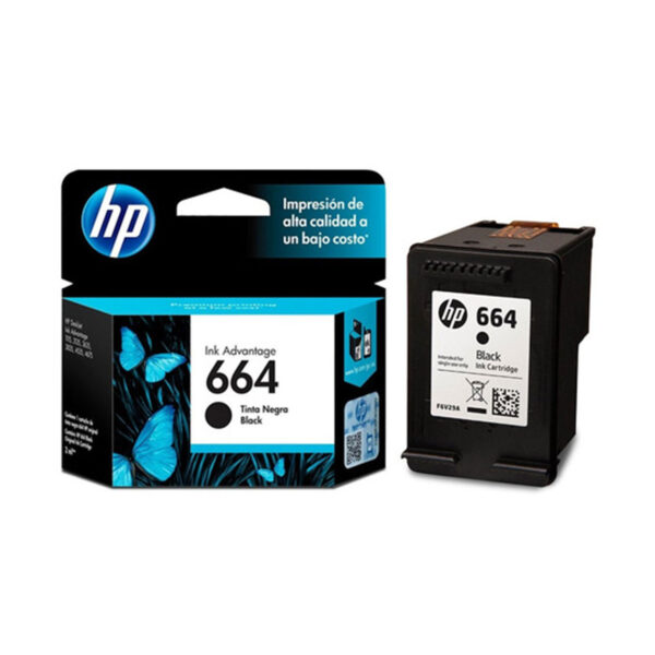 Cartucho de tinta HP 664 negro original
