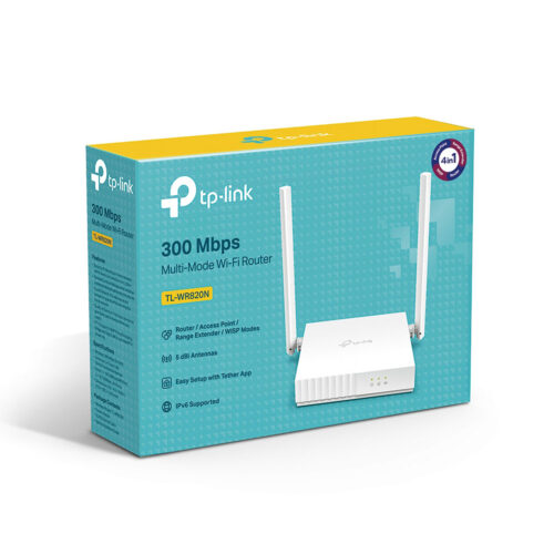 Router Tp-Link TL-WR820N Multi-Modo 300 Mbit/s 2 Antenas