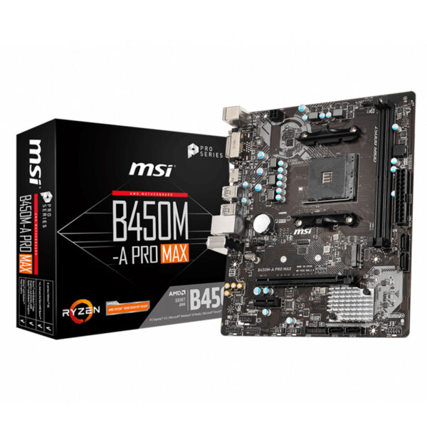 Tarjeta madre Msi Amd b450m-a Pro Max Rysen