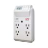 dcd309_ee4621c8aab9482e8c2d50be1c3682bamv2.jpg Protector de Voltaje APC Temporizador Regleta 4 tomas p4gc