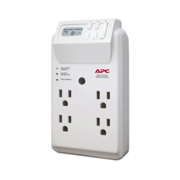 Protector de Voltaje APC Temporizador Regleta 4 tomas p4gc