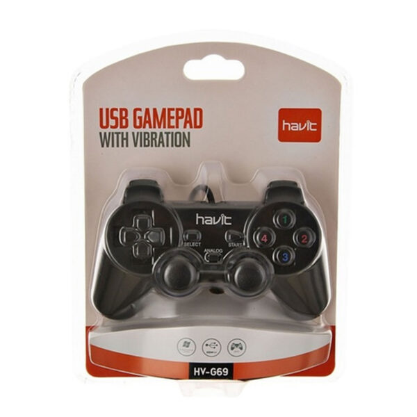 Control Gamepad Havit hv-g69 USB con vibracion