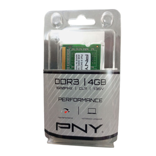 dcd309_f7c6a8cb964f478fa577d0e6f7850bcamv2.jpg Memoria Ram Laptop PNY DDR3 4GB 1600mhz Pc3-12800