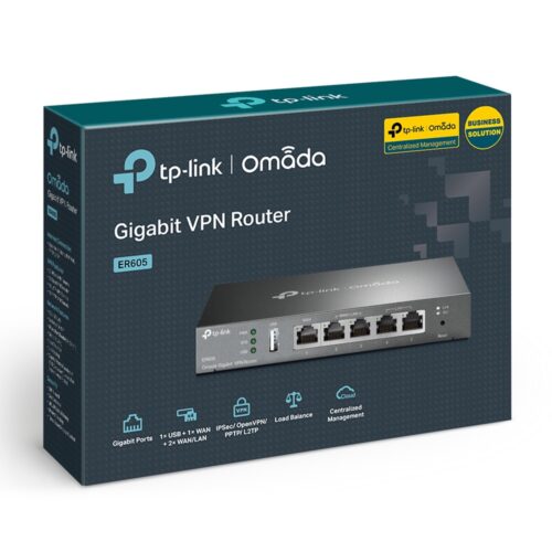 Router Tp-Link ER605 VPN Gigabit OMADA