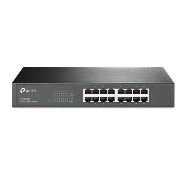 e98c42_4a8213b7979e405ba0f8f3474b8840cfmv2.jpg Switch Tp-Link 16 Puertos TL-SG1016D Gigabit Rackmount / Desk