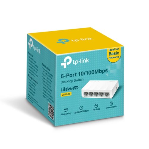 Switch Tp-Link 5 Puertos LS1005 10/100