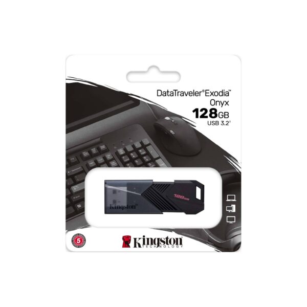 Pendrive 128GB Kingston Exodia ONYX USB
