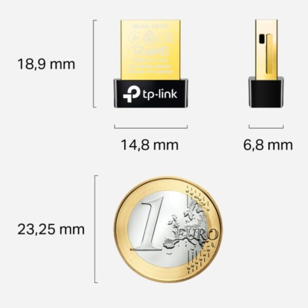 Adaptador Tp-Link UB400 Bluetooth 4.1 USB NANO