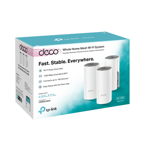e98c42_be3c069e170740d2a8e9c493b9b8f982mv2.png Router Tp-Link Deco E4 (3-Pack) AC1200 Whole Home Mesh