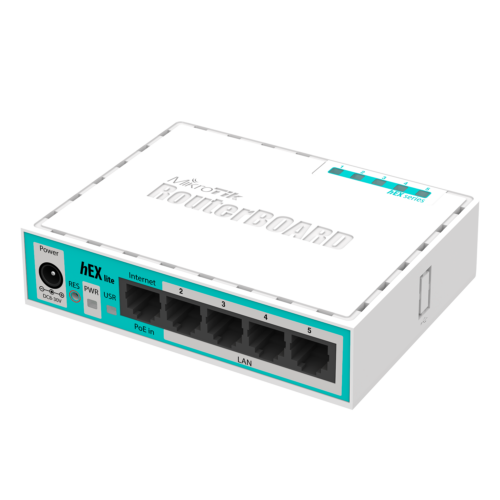 e98c42_fad9d2ec60754e8d9fb68ad5956681eamv2.png Router MIKROTIK RB750R2 Hex LITE 5 Port Fast